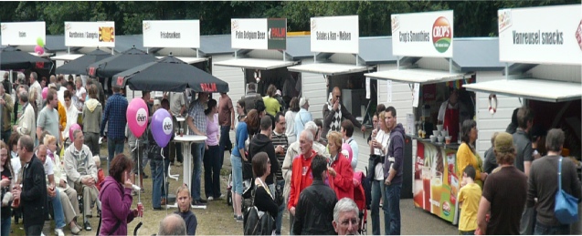 Zomermarkt voor 1000 zonnen televisie Belgie ©AlgonkinVerhuur www.algonkin.nl