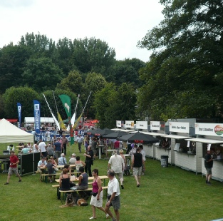 Eventchalets voor zomerevenementen zoals bij 1000 zonnen.