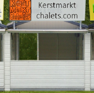 Chalets met logo borden mogelijk voor alle chalets www.algonkin.nl